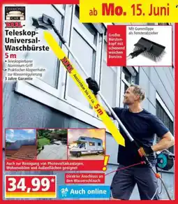 Norma DIAMOND CAR XXXL Teleskop Universal Waschbürste 5m Angebot