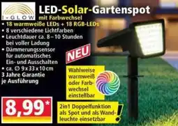 Norma I-GLOW LED-Solar-Gartenspot Angebot