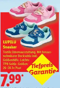 Lidl LUPILU Sneaker Angebot