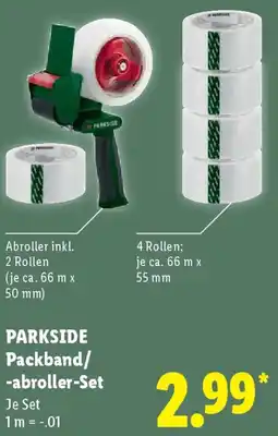 Lidl PARKSIDE Packband/ -abroller-Set Angebot