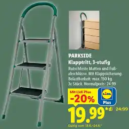 Lidl PARKSIDE Klapptritt, 3-stufig Angebot