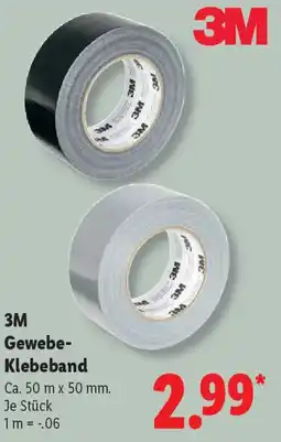 Lidl 3M Gewebe Klebeband Angebot