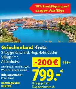 Lidl Griechenland Kreta Angebot