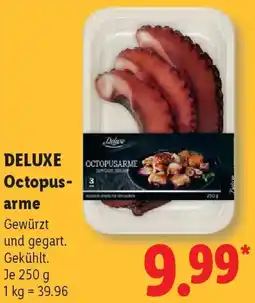 Lidl DELUXE Octopusarme Angebot