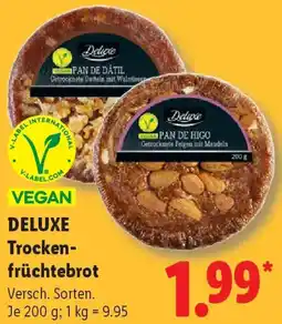 Lidl DELUXE Trockenfrüchtebrot Angebot