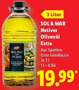 Lidl SOL & MAR Natives Olivenöl Extra Angebot