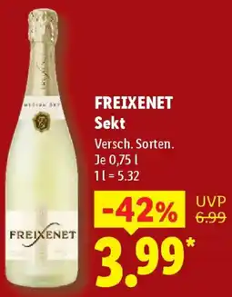 Lidl FREIXENET Sekt Angebot