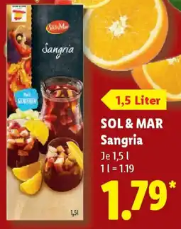 Lidl SOL & MAR Sangria Angebot