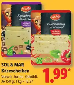 Lidl SOL & MAR Käsescheiben Angebot