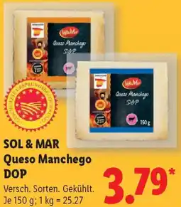 Lidl SOL & MAR Queso Manchego DOP Angebot
