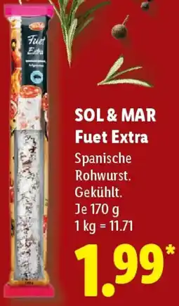 Lidl SOL & MAR Fuet Extra Angebot