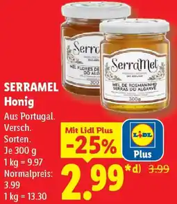 Lidl SERRAMEL Honig Angebot