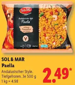 Lidl SOL & MAR Paella Angebot
