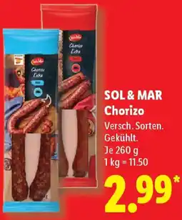 Lidl SOL & MAR Chorizo Angebot