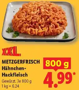 Lidl METZGERFRISCH Hähnchen Hackfleisch Angebot