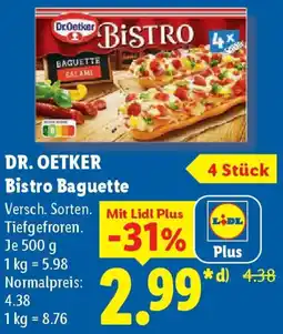 Lidl DR. OETKER Bistro Baguette Angebot
