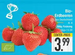 E-Center Bio Erdbeeren Angebot
