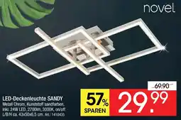 Zurbrüggen Novel LED-Deckenleuchte SANDY Angebot