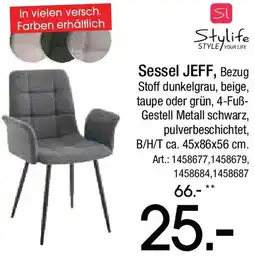 Zurbrüggen Stylife Sessel JEFF Angebot