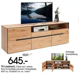 Zurbrüggen LINEA NATURA TV-Lowboard Angebot