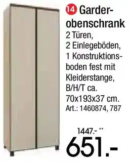 Zurbrüggen Dieter Knoll Garderobenschrank Angebot