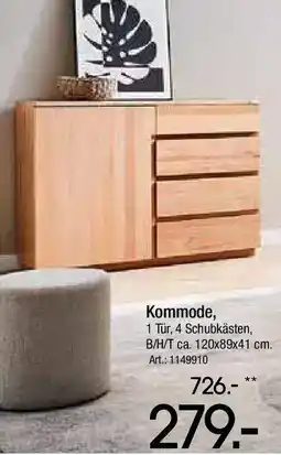 Zurbrüggen LINEA NATURA Kommode Angebot