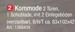 Zurbrüggen Kommode Angebot