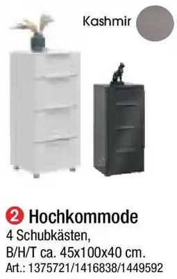 Zurbrüggen Hochkommode Angebot