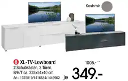 Zurbrüggen XL-TV-Lowboard Angebot