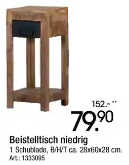 Zurbrüggen LANDSCAPE Beistelltisch niedrig Angebot