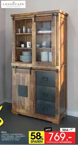 Zurbrüggen LANDSCAPE Vitrine Angebot