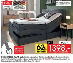 Zurbrüggen Moderano Boxspringbett VEGAS LUX Angebot