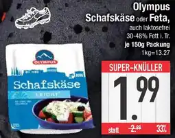 E-Center Olympus Schafskäse oder Feta Angebot