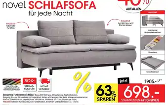 Zurbrüggen Novel Boxspring-Funktionssofa MELLY Angebot