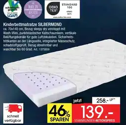 Zurbrüggen Kinderbettmatratze SILBERMOND Angebot