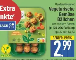 E-Center Garden Gourmet Vegetarische Gemüse Bällchen Angebot