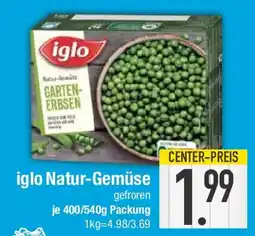 E-Center iglo Natur-Gemüse Angebot