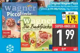 E-Center Original Wagner Pizza Angebot