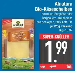 E-Center Alnatura Bio-Käsescheiben Angebot