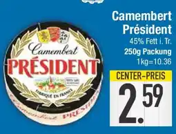 E-Center Camembert Président Angebot