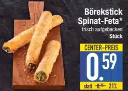 E-Center Börekstick Spinat-Feta Angebot
