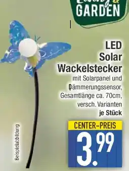 E-Center Living & garden led solar wackelstecker Angebot