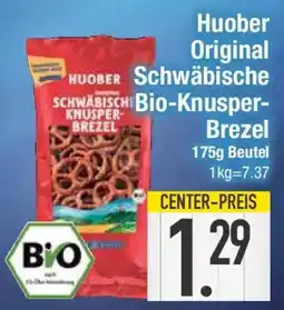 E-Center Huober original schwäbische bio-knusper brezel Angebot