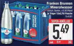 E-Center Franken Brunnen Mineralwasser Angebot