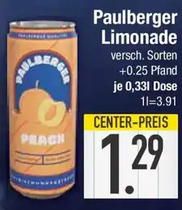 E-Center Paulberger Limonade Angebot