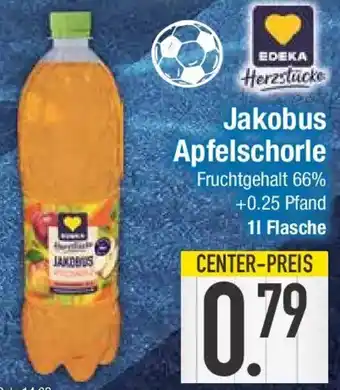 E-Center Jakobus Apfelschorle Angebot