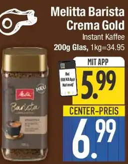 E-Center Melitta Barista Crema Gold Angebot