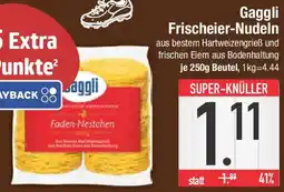 E-Center Gaggli Frischeier-Nudeln Angebot