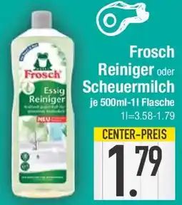 E-Center Frosch Reiniger oder Scheuermilch Angebot