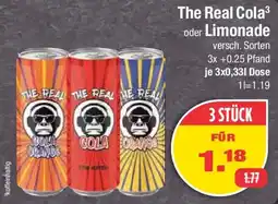 E-Center The Real Cola oder Limonade Angebot